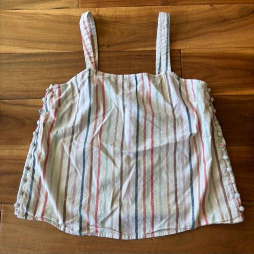 Madewell Striped Sleeveless Top